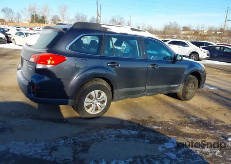 2012 Subaru Outback 2.5I из США, поврежденный, VIN 4S4BRBAC5C3209963